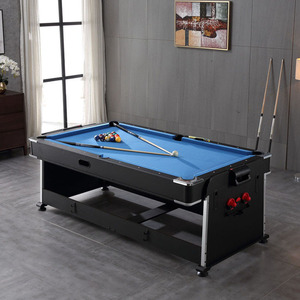 <span class=keywords><strong>Precio</strong></span> barato deportes de interior Air Hockey tenis <span class=keywords><strong>comedor</strong></span> multifunción 4 en 1 <span class=keywords><strong>billar</strong></span> 7 pies <span class=keywords><strong>mesa</strong></span> de <span class=keywords><strong>billar</strong></span> - Product Image 1