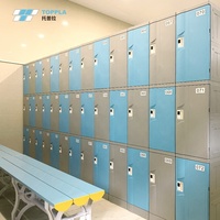 Casier scolaire 6 niveaux en plastique ABS durable et sûr, blanc, pour dortoir et salle de classe, idéal pour vestiaire et enfants - Nouveauté 2024