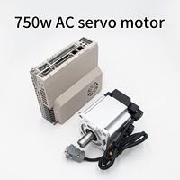 Moteur Servo AC Monophasé 220V 750W 2.39Nm 80mm à Bride NEMA 34 3000 tr/min CE 5 Paires de Pôles Efficacité IE3 pour Machine à Broder