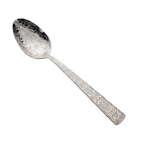 Bạc Bộ Đồ Ăn Thép Không Gỉ Thiết Kế Sáng Tạo Flatware Cổ Điển Sang Trọng Bộ Dao Kéo Đám Cưới Cho Phục Vụ Ăn Uống - Product Image 6