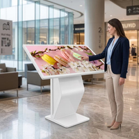 Kiosco Android con Pantalla Táctil Capacitiva de 43 Pulgadas, PC Todo en Uno, Kiosco de Información para Exposiciones y Museos