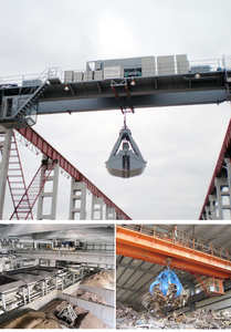 High Quality <strong>Grab</strong> <strong>Bucket</strong> Overhead <strong>Crane</strong> 20 Ton <strong>Double</strong> <strong>Girder</strong> Overhead Bridge <strong>Crane</strong> <strong>Grab</strong> <strong>Bucket</strong> Overhead <strong>Crane</strong> With Claw - Product Image 6