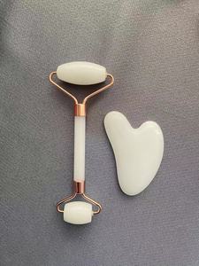 Rodillo facial de jade natural de alta calidad personalizado, herramienta de belleza para spa <span class=keywords><strong>Gua</strong></span> <span class=keywords><strong>Sha</strong></span>, masajeador, rodillo de jade y juego de <span class=keywords><strong>Gua</strong></span> <span class=keywords><strong>Sha</strong></span> para cara y ojos - Product Image 6