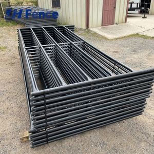 Paneles de Cerca para Caballos de Metal Usados de Alta Calidad, Resistentes, de 6 pies y 12 pies, Paneles Redondos para <span class=keywords><strong>Corrales</strong></span>, Paneles para Ganado, Paneles para <span class=keywords><strong>Corrales</strong></span> de Caballos - Product Image 6