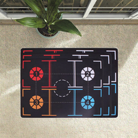Tapis d'entraînement de basketball personnalisé avec logo pour l'amélioration du rythme et du contrôle du ballon, idéal pour l'entraînement à domicile et en extérieur