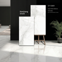 Carreaux de sol en céramique moderne de Chine, effet glacé, grand format, dalle de marbre, carrelage mural et de sol en porcelaine 750x1500mm, antidérapant