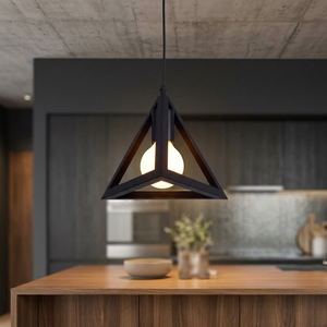 E27 Modern Steel Pendant <b>Light</b> Corridor Indoor LED Chandelier Lamp <b>Loft</b> Cozy Hanging Lamp Bedroom Aisle Balcony Remote Control - Product Image 3