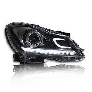Kit de Reequipamiento de Faros Delanteros para Automóviles Universal Racing Car BQD03, Conjunto de Faros Delanteros LED para Mercedes-Benz W204 2011-2014 - Product Image 5