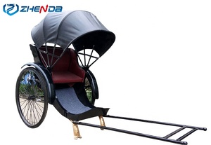 รถริกชอว์ชมวิวเซี่ยงไฮ้แบบคลาสสิก 2 ล้อ แบบม้าลา ขายดี กำลังขาย - Product Image 3