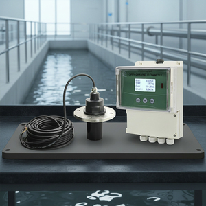 Philemon Clamp-On Ultrasonic <b>Flow</b> <b>Meter</b> High Accuracy <b>Water</b>/Wastewater Sewage Open Channel Non-Contact LCD Aluminum OEM - Product Image 5