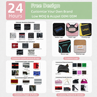 Étui pliable pour parapluie ODM OEM personnalisé, coloré, étanche, avec logo, pochette zippée en EVA pour les voyages et les activités de plein air