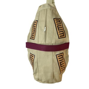 Anime Cosplay <b>Backpack</b> Anime Gaara Casual Fashion <b>Canvas</b> Gourd Bag Wear-resistant Single-shoulder Diagonal Cross Bag - Product Image 1
