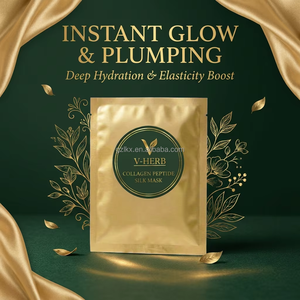 <span class=keywords><strong>Masque</strong></span> en fibres de soie au collagène OEM pour esthéticiennes – Éclaircit le teint terne, réduit les ridules – Pour salons de beauté, commande en gros - Product Image 3