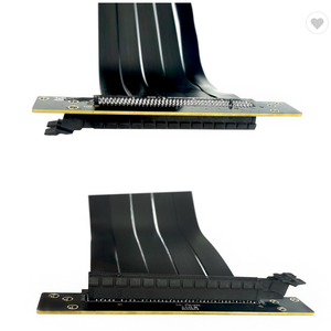Cable Riser PCIe Gen 3.0 de 8GB/s 1X a 16X, Extensor Inverso para GPU, PCI-Express Flexible de 90 Grados para Tarjetas Gráficas - Product Image 6