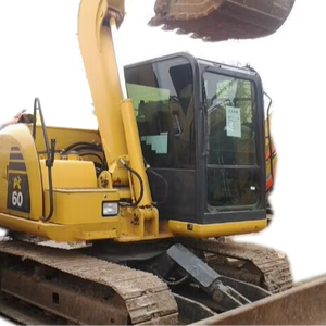 Excavadora Compacta Usada Komatsu PC60 de 6 Toneladas |   Miniexcavadora Japonesa Original para Jardín y Construcción - Product Image 1