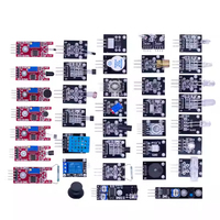 Kit de capteurs 37-en-1, ensemble de capteurs 45-en-1 compatible avec Arduino, kit de capteurs divers pour projets électroniques