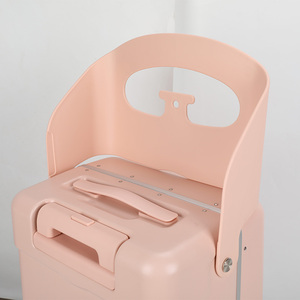 Valigia Spinner in Policarbonato Impermeabile Stile Cartone Animato da 20 Pollici, Passeggino per Bambini con Serratura TSA, Essenziale per i Viaggi dei Bambini - Product Image 2