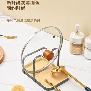Support pour couvercles de casseroles de cuisine, étagère de rangement pour comptoir, support mural pour couvercles de casseroles, nouveau style - Product Image 1
