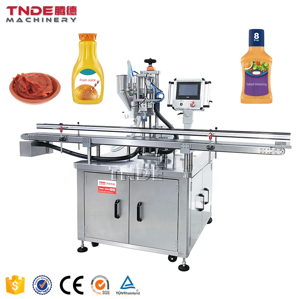 TNDE TDG-AG01 Machine de remplissage automatique à grande vitesse pour crème pommade pâte Certificats CE Fabricant de machines