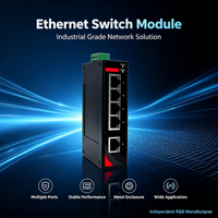 Switch non géré 16 ports DIN-Rail, 10/100Base-T, boîtier métallique sans ventilateur, robuste IP30, industriel, pour utilisation extérieure en environnements difficiles