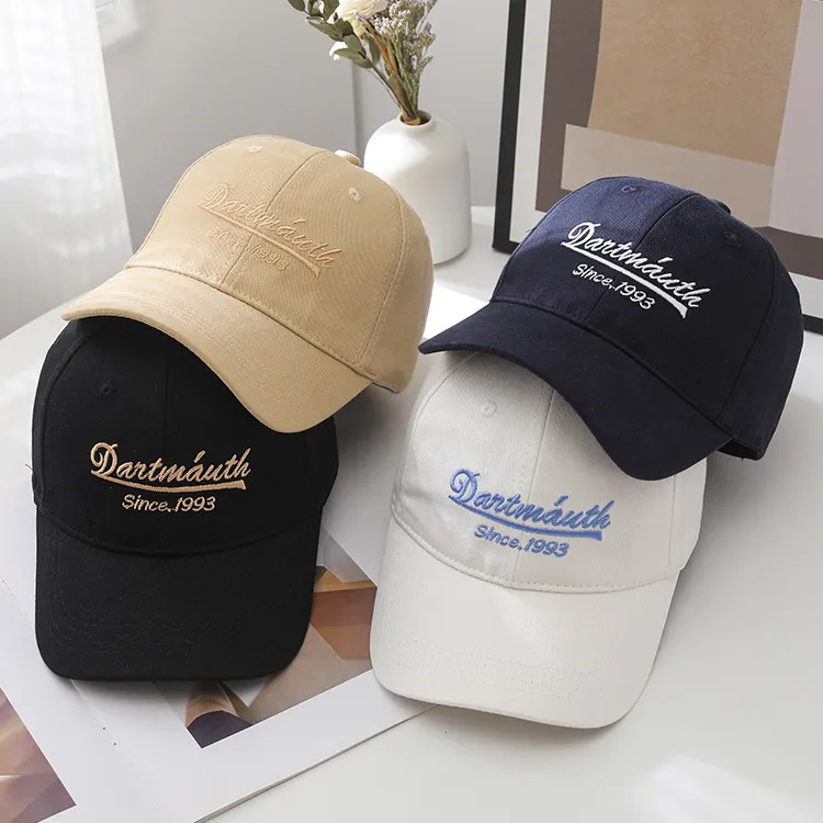 Factory Price Wholesale Custom 3D Embroidery Baseball Caps Unisex Outdoor Sport Running Cap Baseball Hat