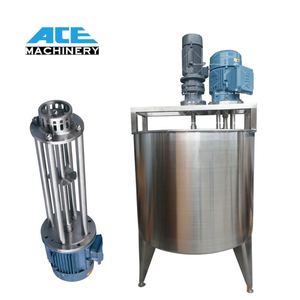 Machine de production industrielle en acier inoxydable pour le mélange et l'homogénéisation de savon liquide, shampoing, détergent, tonique, lotion et gel - Product Image 5