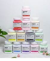 Bio 350g pour Hydro Jelly Peel Masque Visage Rose Thé Vert Infusé Collagène Ingrédients à Base de Plantes pour Nettoyage en Profondeur sur le Nez