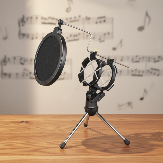Lane Professional Table Microphone Stand Table or Desktop Microphone Stand for Table