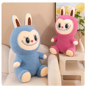 La Cute Cartoon Anime tamaño pequeño juguetes de peluche Unisex suave peluche mono muñeca bordado llavero almohada PP regalo perfecto para niños - Product Image 6