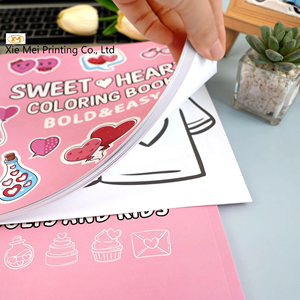 Trẻ em tùy chỉnh Bìa mềm trẻ em tô màu Bộ sách - Product Image 1