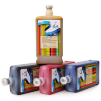 1000ml Good Quality No Smell Eco Solvent Ink Printing 6 Color for epson Print Head Xp600 Dx5 Dx7 Eco Solvent Ink