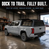 Bâche rigide en aluminium pour pick-up Ford F150 Tacoma Hilux, verrouillable, vente en gros directe d'usine