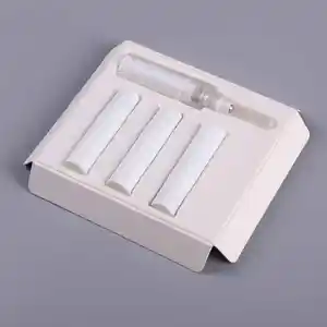 Caja de embalaje de papel Biodegradable, prensa en seco, pulpa de papel, reciclable