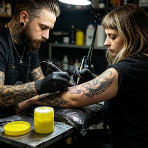 Crema per Tatuaggi Best Seller 10g 30g 500g per Artisti Professionisti e Saloni, Servizio di Etichetta Privata Personalizzata - Product Image 3