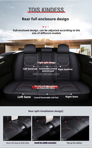 <span class=keywords><strong>Coprisedili</strong></span> in Pelle Impermeabile <span class=keywords><strong>Personalizzati</strong></span> 2012-2025 per Tesla Model S/X/Y/3 Rosso Vino Resistenti all'Usura - Product Image 6