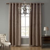 Rideau en textile Offre Spéciale daim occultant rideaux de maison insonorisés pour le salon avec cantonnière