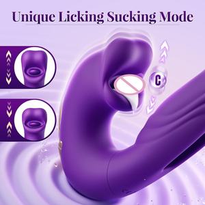 Clitoral Flapping Vibrator Sucking Tongue Licking Vibrator <strong>Dildo</strong> Sex Toys for Women Orgasm Vibrator Stimulator for Pleasure - Product Image 4
