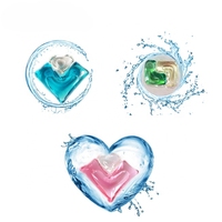 Capsules de lessive liquide écologiques jetables à base de film hydrosoluble Hurricane