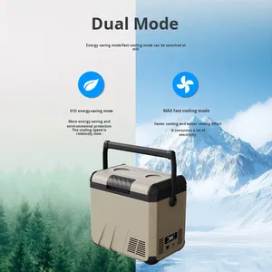 Mini Refrigerador Compresor Portátil <span class=keywords><strong>para</strong></span> Leche Materna, Congelación Rápida, DC12V/24V AC100-240V, <span class=keywords><strong>para</strong></span> Autos/<span class=keywords><strong>Vans</strong></span>, Viajes, Bebés, Personalizado, 18L - Product Image 3