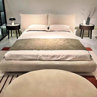 Matelas King Size en Peluche Doux, Écologique, Facile à Nettoyer, Minimaliste, Crème, Gain de Place, Sur Mesure, Idéal pour Appartements – Vente en Gros