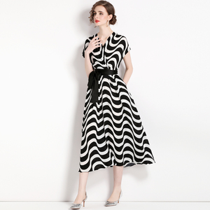 Shop Online White Dress With Black Belt 1k+ | Alibaba.com