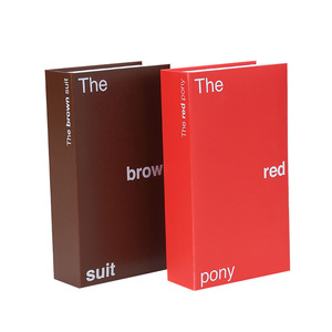 Art Paper Custom Packaging Clamshell Book Shape Box Gift Box With Book Magnetic Box