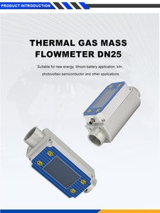 HJPT Edelstahl Platin-Widerstandsmessgerät für Gasmassendurchfluss DN20-DN50 0,6-240Nm/h RS485 4-20mA OEM - Product Image 6