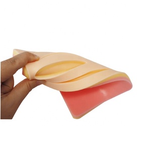 Silicone sutura pelle pratica Pad con maglia per sutura formazione pelle umana Repli - Product Image 2