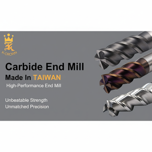 เครื่องมือ HRC70คาร์ไบด์เคลือบดีบุก4ขลุ่ยสำหรับการแปรรูปแม่พิมพ์และแม่พิมพ์ด้วยการรองรับ oM/odm - Product Image 1