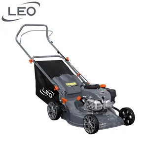 LEO LM46-L(NP130) 46CM 높이 조절 핸들 가스 푸시 4 스트로크 잔디 깎는 기계 무선 잔디 상자