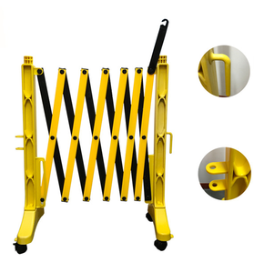 <span class=keywords><strong>Barrière</strong></span> de sécurité rétractable robuste de 3,5 m avec roues, <span class=keywords><strong>barrière</strong></span> <span class=keywords><strong>extensible</strong></span> pour le contrôle des foules sur les chantiers de construction - Product Image 4