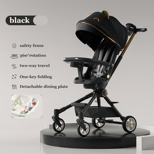 Ghế xe đẩy em bé chất lượng cao, điều chỉnh được, nhiều tùy chọn màu sắc, có thể gấp gọn, đa chức năng - Product Image 4