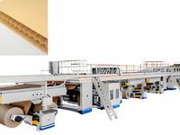 Ligne de production de boîtes en carton ondulé de qualité supérieure