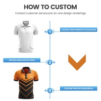 Vente en gros, polos originaux en polyester de sublimation, polos à manches courtes brodés avec logo personnalisé pour hommes et femmes